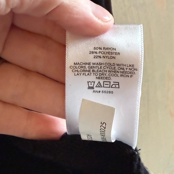 Express Colorblock Open Front Cardigan - Picture 4 of 5